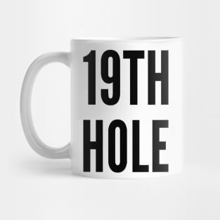 19TH Hole Golf T-Shirts Mug